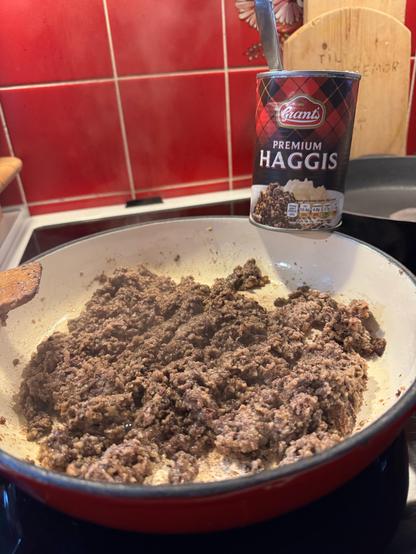 Skillet with haggis - Grant’s Premium Haggis