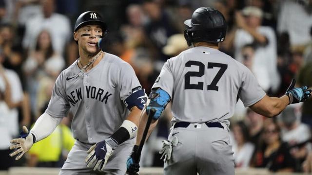 Judge hits 49th homer and Stanton smacks 3-run shot to lead Yankees past Orioles 6-1