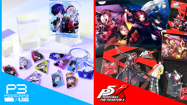 『ペルソナ３ リロード』＆『ペルソナ５: The Phantom X』の アトラス公式グッズが登場！TGS2025会場で先行販売決定！ | ペルソナチャンネル