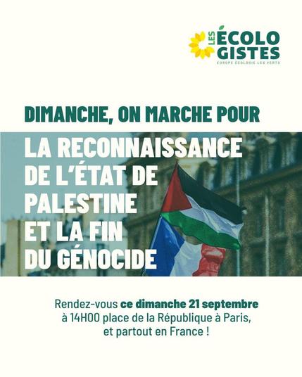 Visuel des Écologistes