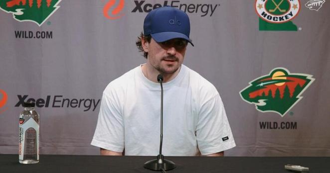 Terrible update on Wild forward Mats Zuccarello.