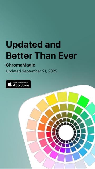 AppStore advertising for ChromaMagic.  🤣