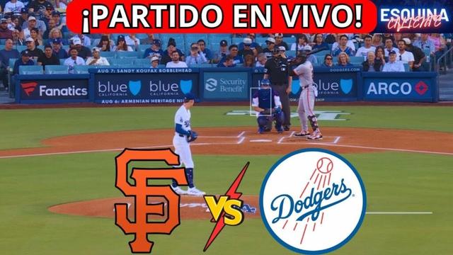 ⚾🔴EN VIVO: SAN FRANCISCO GIANTS VS LOS ANGELES DODGERS -⚾JUEGA SHOHEI OHTANI - ESQUINA CALIENTE