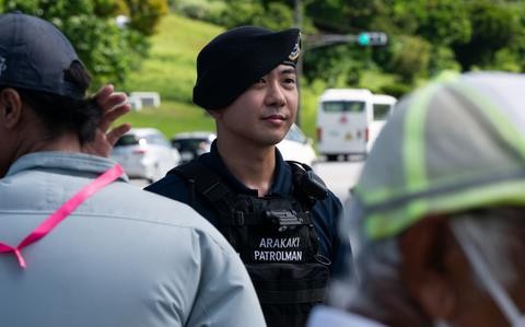The steps we take - Kadena holds annual tsunami evacuation drill