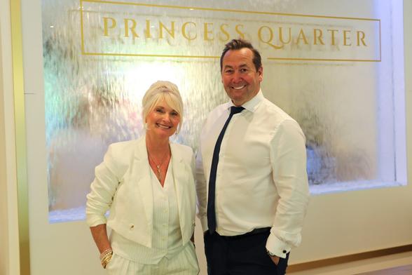 L-R Tonia Morgan and Ian Morgan of Kartay