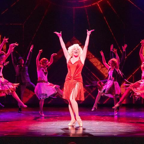 Robyn Hurder in “Smash,” one of several new musicals last Broadway season that lost their investments.