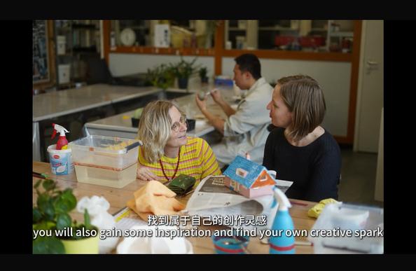 Me talking to my teacher