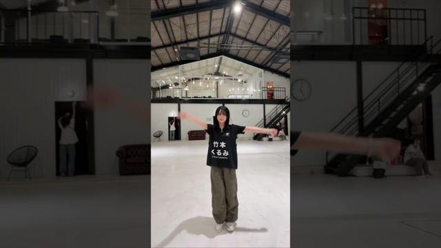 HKT48 竹本くるみ「櫻坂46 - Start over!」推しと同じスタジオでのリハだったので数分で覚えてみました🌸 #櫻坂46_Startover #踊ってみた