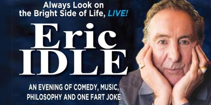 Advertising poster for Eric Idle show