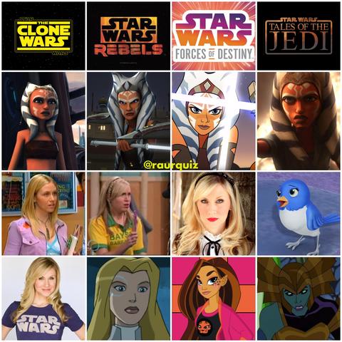 happy birthday ashley eckstein actress designer ahsoka tano star wars the clone wars rebels forces of destiny Tales of the Jedi