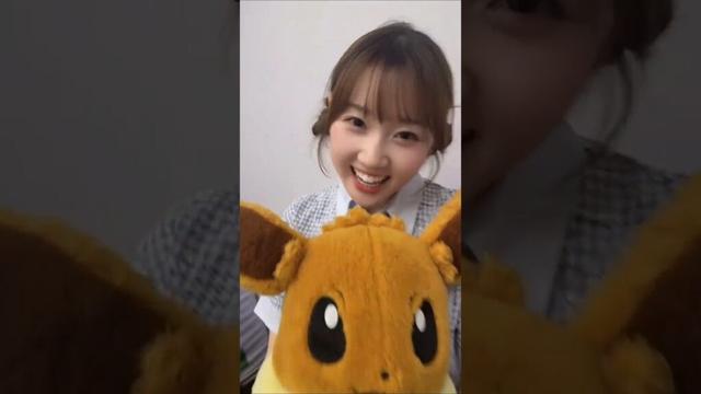 元STU48 甲斐心愛 テレポートチャレンジ失敗。#KLP48 #ポケモン #イーブイ #マレーシア
