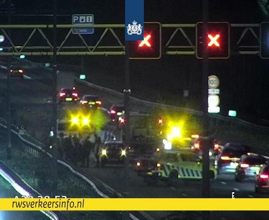 De hulpdiensten zijn aanwezig