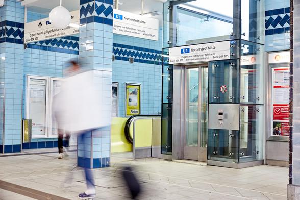 Foto der Haltestelle Volksdorf