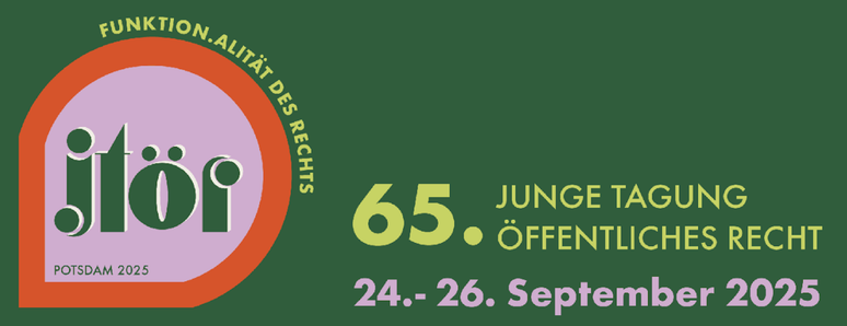 Logo Junge Tagung Öffentliches Recht (JTÖR) – Theresa Reuter