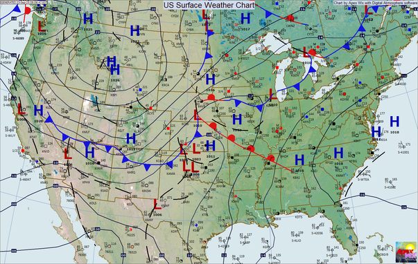 US Weather Chart