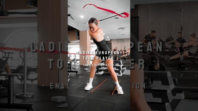Ladies Tour Player - Golf Specific Workout #golfer #ladiesgolf #golfgirl