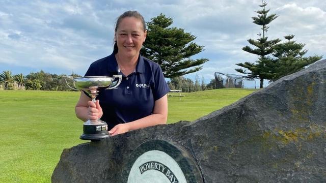 Aroha Tito takes Poverty Bay Women’s Open golf title over nine-time winner Karen Hay