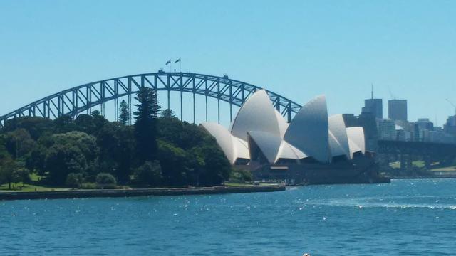 Sydney opernhouse und wasser