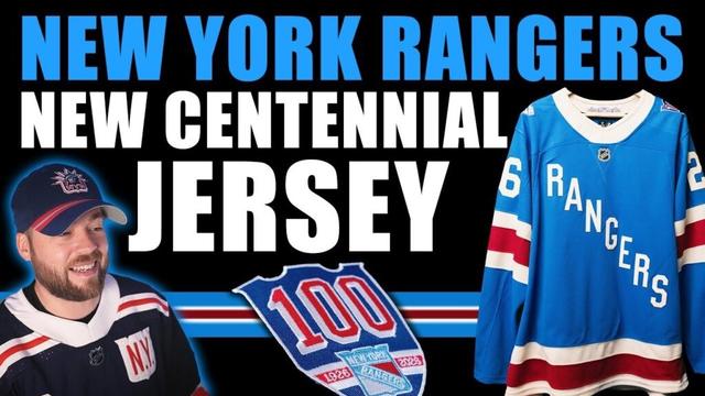 NHL New York Rangers NEW Centennial Jersey!