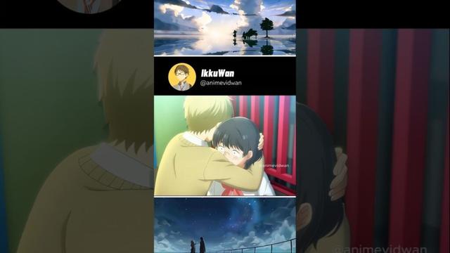 He finally said it🥹 [ April Showers Bring May Flowers ] #anime #shorts