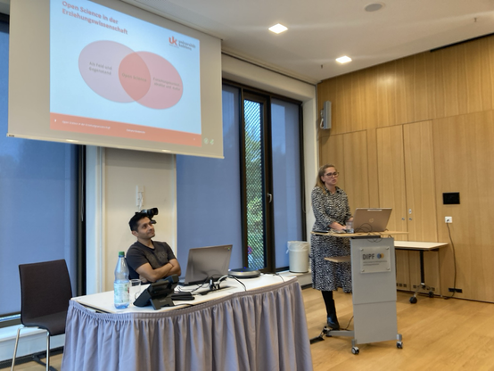 Tamara with OS presentation