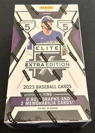 2023 Panini Elite Extra Edition Baseball