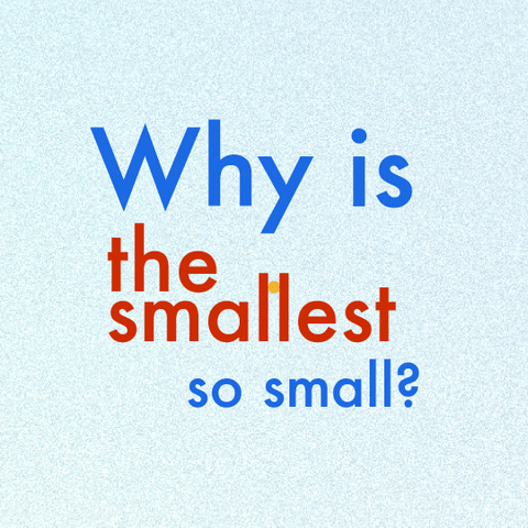 dark blue text on a light blue backround: why is thesmallest so small?