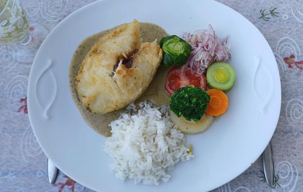 Das Essen ist serviert