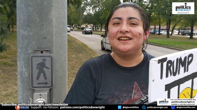 Previous irresponsible MAGA gun intimidation did not stop these women from protesting Dan Crenshaw