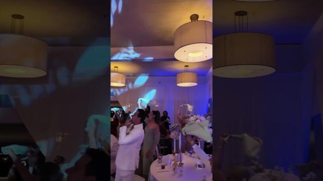 Epic Grand Entrance | Brianna + Loyanne at Los Verdes Golf Course #myeventpros #weddingdj