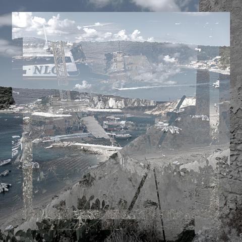 San Nicola digital edited multiple exposure street photography made with a "smartphone" + The GNU Image Manipulation Program.