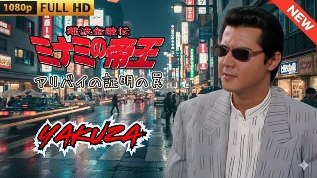 「ヤクザ映画」日本のヤクザ 🎬 難波金融伝　ミナミの帝王　アリバイの証明の罠 🎬 ヤクザ映画最新 🎬  FULL HD 2025