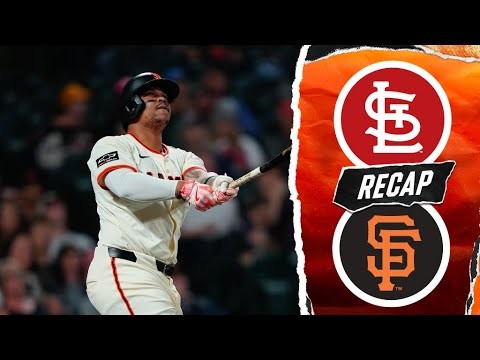 カーディナルズ対ジャイアンツゲームのハイライト（9/24/25）| MLBのハイライト