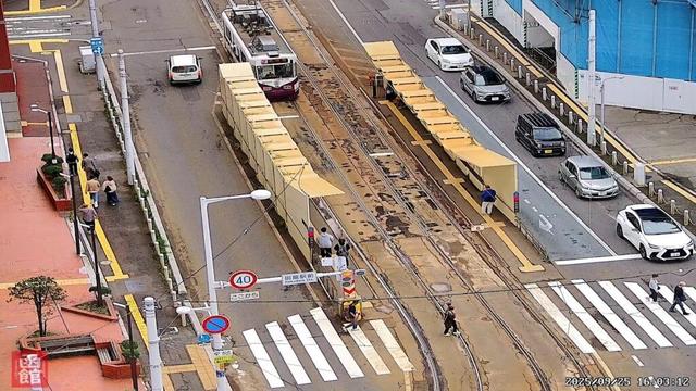 【Live-Japan】函館駅前ライブカメラ② ※20秒ごとにアングルが変わります #JR函館駅 #函館 #路面電車 #HAKODATE