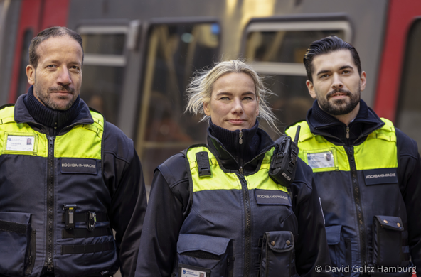 Foto von einem Team der Hochbahn-Wache