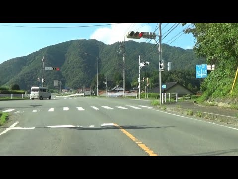 KH03【車窓倍速】川本町因原から、江津市桜江へ、入原トンネルまでの映像　（島根県 2025.9.15)