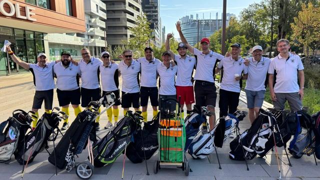 Die Crossgolf Nationalmannschaft 2025 in Strasburg