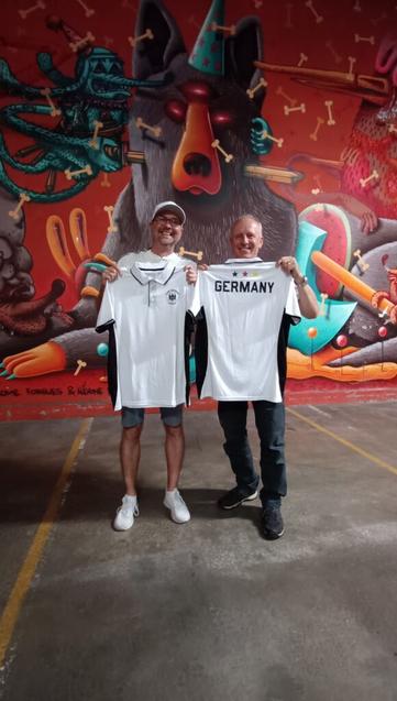 Neue Team Trikots zur Crossgolf Europameisterschaft 2025 in Strasburg