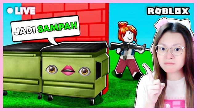 PETAK UMPET JADI TEMPAT SAMPAH WKWK ?!! [HIDE N SNEAK ROBLOX INDONESIA]