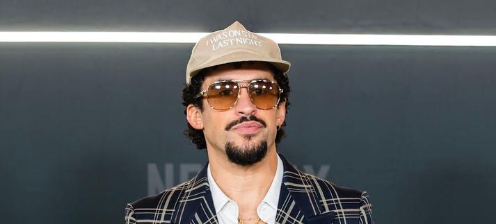 Bad Bunny en la premiere de 'Happy Gilmore 2' en Nueva York, 21 de julio de 2025. / TheStewartofNY