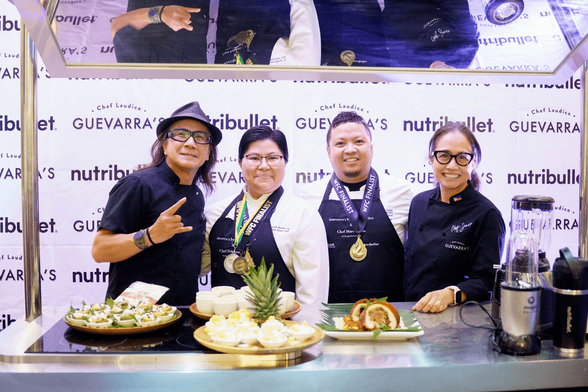 <p>MANILA, Philippines — Pinoy pride is inherent in every international recognition, and food is no exception. </p>



<p>Filipino chefs Princess Anne Uy and Marc Earlmand Nacua, a couple based in Australia, know this by heart, having accomplished much on the global stage.</p>



<p>Chef Uy has catered to large-scale events featuring superstars Nicki Minaj, Justin Bieber, Coldplay, Adele, Rafael Nadal, and Lady Gaga, and earned the Silver Knife Bocuse d’Or Australia-National (2025). Meanwhile, pastry chef Nacua was crowned Dessert Champion at the 2024 World Food Championship-Australia and secured a Top 7 spot at the World Food Championship. </p>



<p>These accolades mean more than just fame and glamor; more importantly, they represent their Filipino roots and culture.</p>



<figure class="wp-block-image size-large is-resized"><img alt="" class="wp-image-3082764" height="682" src="https://www.rappler.com/tachyon/2025/09/image-73.png?fit=1024%2C1024" style="width: 840px; height: auto;" width="1024" /><figcaption class="wp-element-caption">Celebrity chef Princess Anne Uy (second from left) and Marc Earlmand Nacua (third from left) demonstrate their fusion dishes at Guverra’s alongside chefs Lau (left) and Jac Laudico (right). All photos courtesy of Guevarra&#8217;s</figcaption></figure>



<p>Their heritage comes through in the fusion meals they presented at a showcase at Filipino restaurant Guevarra’s in San Juan City in September. At the fifth edition of <a href="https://www