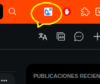 Extension icon w/ white background