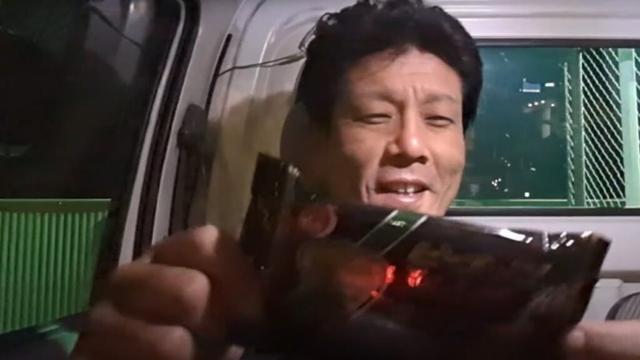 お菓子食べたりバイク屋の帰宅車載　福山市内