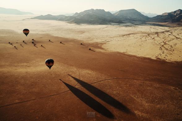 A view of Sossusvlei from a hot air balloon.

Sony A1 ii, Sony 24-70mm f/2.8 GM ii - 1/500s, f/2.8, ISO500