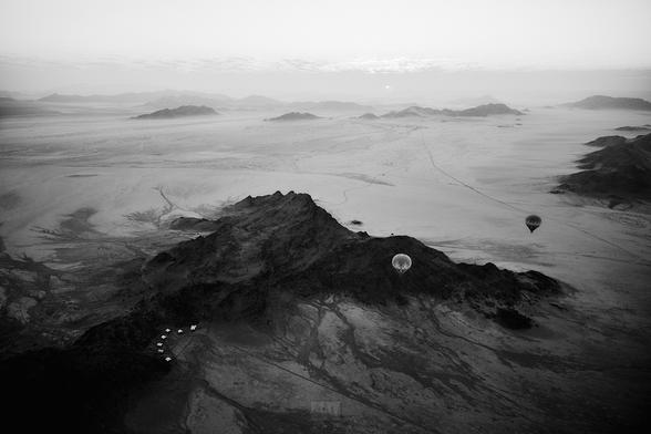 A view of Sossusvlei from a hot air balloon.

Sony A1 ii, Sony 24-70mm f/2.8 GM ii - 1/500s, f/2.8, ISO500