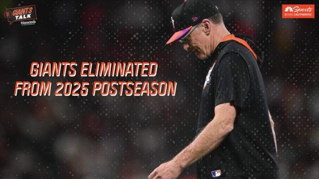 Giants officially eliminated from 2025 MLB postseason contention – NBC Sports Bay Area & California