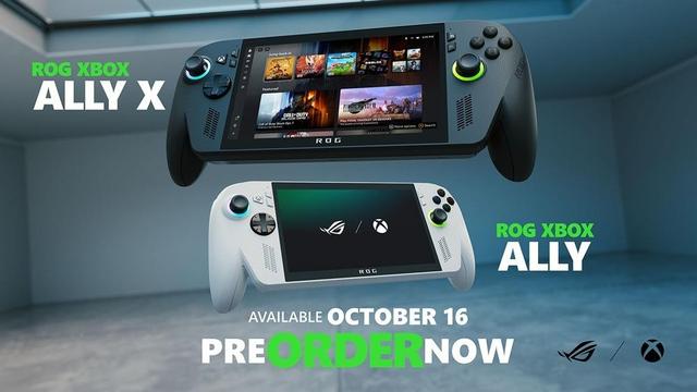 ROG Xbox Ally X and ROG Xbox Ally handhelds