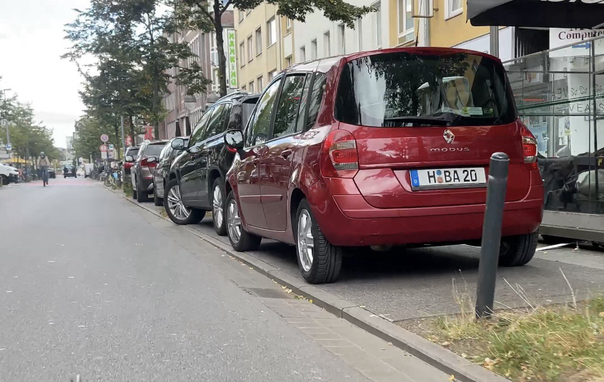 Lange Laube - wird die Polizei heute rechtzeitig die Illegalen Autos einsammeln?