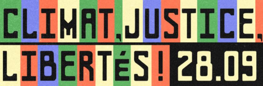 Bandeau :
Climat, Justice, Libertés ! Marches des résistances le 28 septembre 2025