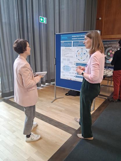 Desiree Mayer im Gespräch mit Sonja Sternkopf von PID4NFDI